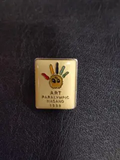 アートパラリンピック 1998 長野 ピンバッジ