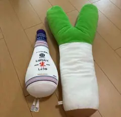 ネギ　しぼりたて生しょうゆ　クッション　ぬいぐるみ　まとめ売り