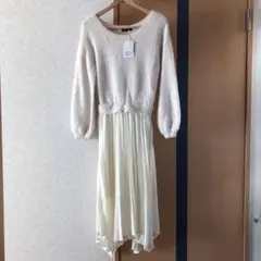 お値下げ rienda リエンダ タグ付き新品✨ニットワンピース