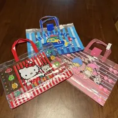 超希少1992、3、5年製 HelloKitty サンリオマリンビニールバッグ