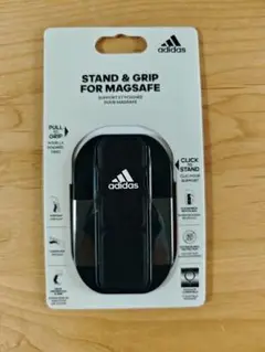 新品 adidas アディダス MAGSAFE スマホリング スマホグリップ黒