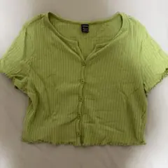 SHEIN トップス グリーン