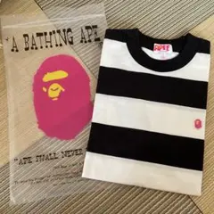 A BATHING APE ストライプTシャツ