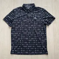 adidas 模様 ポロシャツ Mサイズ