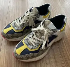 【値下げ不可】GUCCI Rhyton スニーカー GGキャンバス