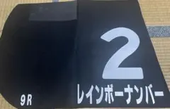 競馬　実使用ゼッケン　3枚