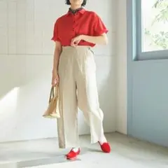 LINEN washer　パンツ