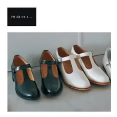 MOHI ストラップ本革シューズ 美品