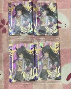 ウマ娘　ナリタブライアン　ウエハース　4枚セット