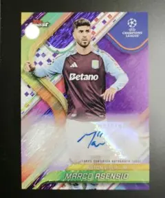【世界199枚限定】topps マルコ・アセンシオ 直筆サイン auto CL
