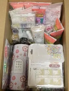 作家のためのレジン液５００g➕ホイップ➕封入大量…etc