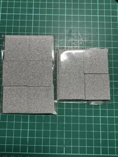 一越ちりめん生地　銀 3.5cm 100枚　つまみ生地　ちりめん細工