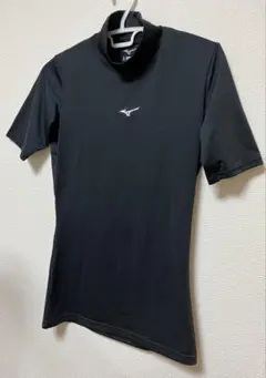 Mizuno ハイネック アンダーシャツ S ブラック