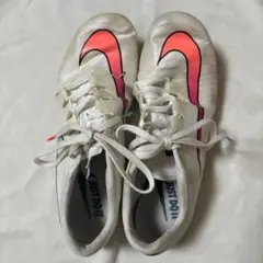 Nike スパイクシューズ ホワイト/ピンク　26.5cm