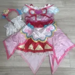 デリシャスパーティプリキュア キュアプレシャス 衣装 カチューシャ付き 衣装