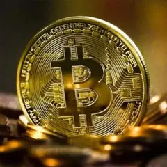超高級 ビットコイン ゴールド 3㎜厚 1枚 レプリカ ゴルフマーカー 仮想通貨