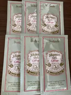 Deonatulle Jikanuri Gel Soap 10g 6個セット