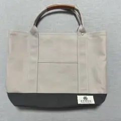 猫刺繍付き倉敷帆布トートバッグ 栃木皮革