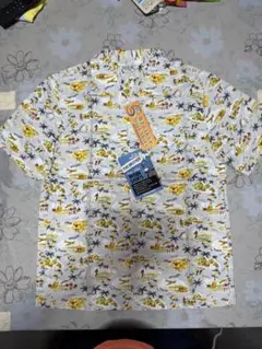 FIVE BROTHER HAWAIIAN SHIRT GREY 新品未使用