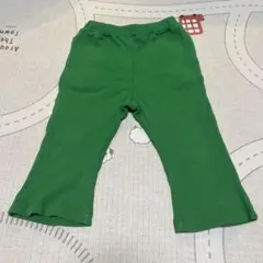 フレアパンツ グリーン