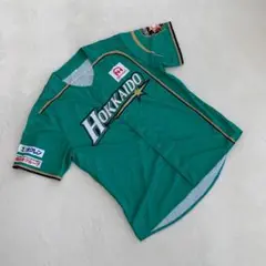 北海道日本ハムファイターズ ユニフォーム フリーサイズ 緑 半袖