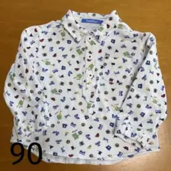 familiar スポーツプリントシャツ90