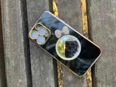 iphone13pro鏡ケース ブラック