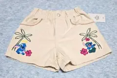 新品タグ付き✨H&M スティッチ デニムショートパンツ 140サイズ