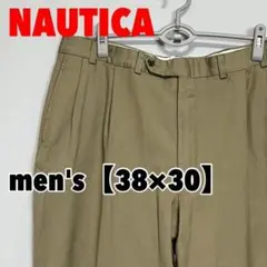 F277【NAUTICA】タックパンツ【38インチ】