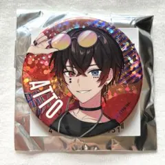AMPTAK あっとさん Coloful Summer!! ランダム等身缶バッジ