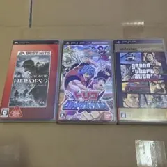 psp ゲームカセット3点