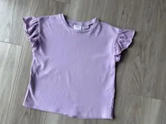 SALE！ZARAザラ　袖フリルTシャツ　半袖　98㎝