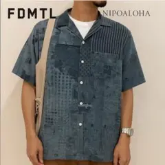 FDMTL 【NIPOALOHA】ボロアロハシャツ 転写