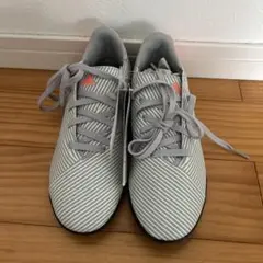 adidas サッカーシューズ EF8306 21.5サイズ グレー　新品