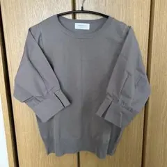 OPAQUE.CLIP フハクスリーブドッキングニット