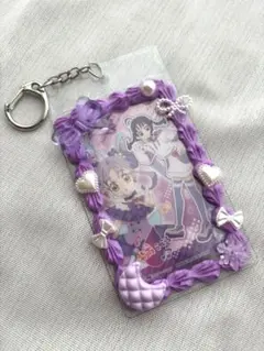推し活　キーホルダー　ホイップデコ