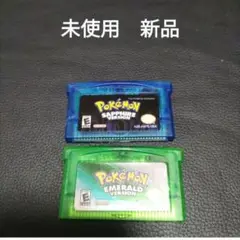 ゲームボーイアドバンスソフト　ポケモン　 エメラルド　サファイア　英語　海外版