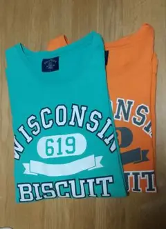 メンズTシャツ半袖 ２枚セット サイズ L (小さめ) レディース！