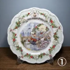 ブランブリーヘッジ クリスマスプレート① THE SNOW BALLスノーボール