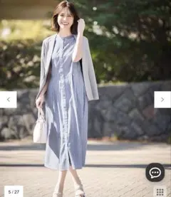 エニィスィス　新品　【2SET】シャツワンピ × ニット セット
