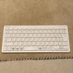ELECOM Slim Parograph Keyboard ホワイト