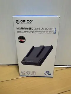ORICO M.2 NVMe SSDクローンデュプリケーター M2P2-C3-C