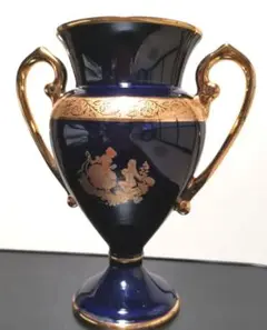 フランス製リモージュの花瓶