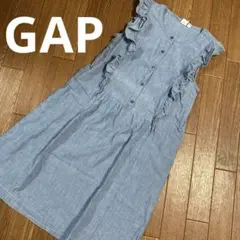 GAP KIDS フリルノースリーブワンピース XXL160cm