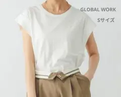 【 GLOBAL WORK 】フローズンバックフレアT　Ｓサイズ
