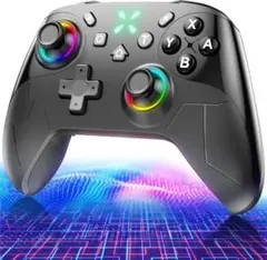 Switch2 対応 プロコン 無線 背面ボタン付き ダブルホールセンサー搭載