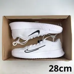 28cm ナイキ コートヴェイパーライト2 "ホワイト/ブラック"