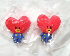 BT21 ふわふわマスコット FUWAFUWA タタ TATA 2個セット