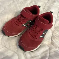 19cm 子供　キッズ　運動靴 New Balance レッド スニーカー　NB
