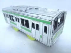 プラレール 205系 山手線 後尾車 銀メッキ仕様 USED 日本製 絶版 貴重